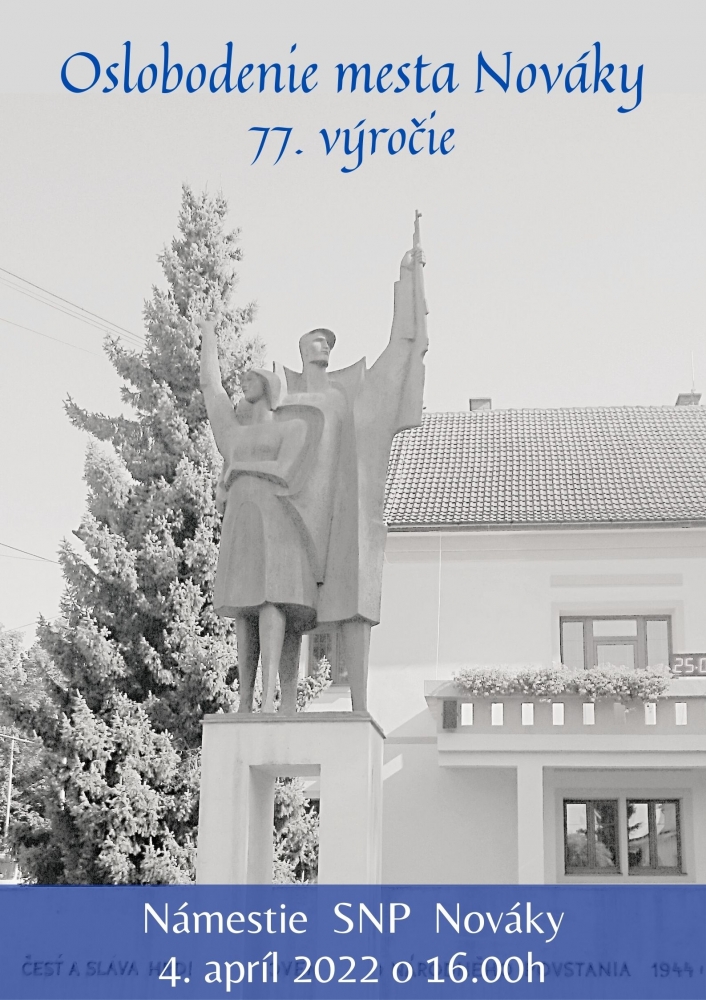 FOTO: 77. výročie oslobodenia mesta Nováky