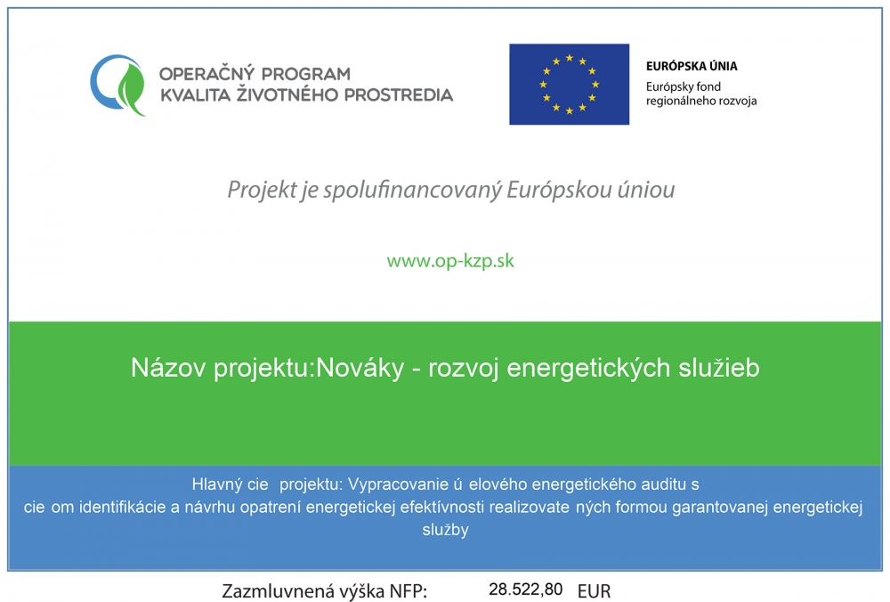 FOTO: Nováky  –  rozvoj energetických služieb