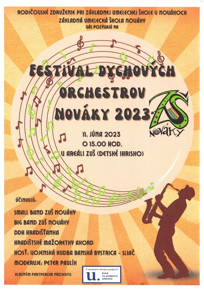 Fotografia ku podstránke: Festival dychových orchestrov Nováky 2023